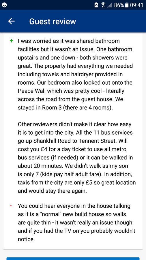 מלון בלפסט Lawnbrook Town House מראה חיצוני תמונה